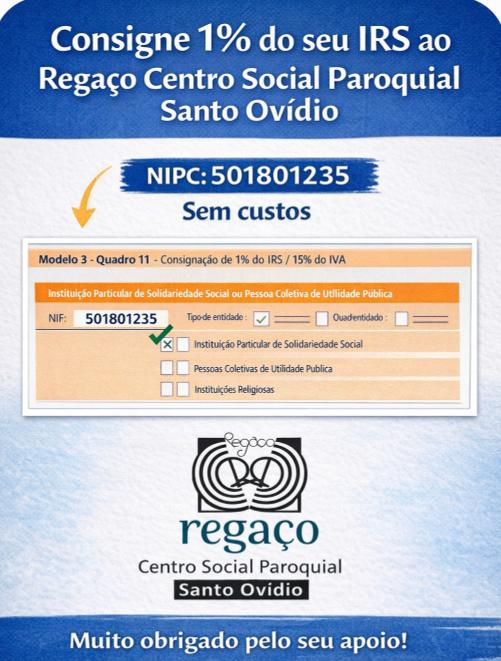 Ajude o Regaço